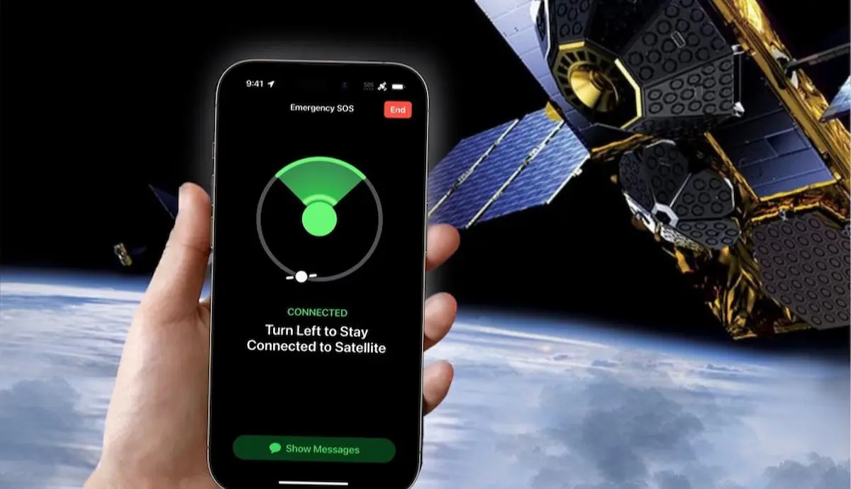 اینترنت ماهوارهای موبایل (Satellite Connectivity)