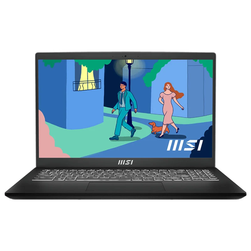 لپ تاپ 15.6 اینچی ام اس آی مدل Modern 15 B12MO-i5 1235U-16GB DDR4-512GB SSD-IPS