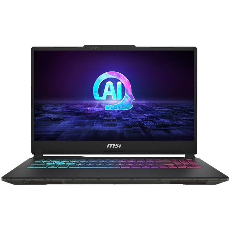 لپ تاپ 15.6 اینچی ام اس آی مدل Cyborg 15 AI A1VEK-Core Ultra 7 155H-16GB DDR5-1TB SSD-RTX4050-FHD