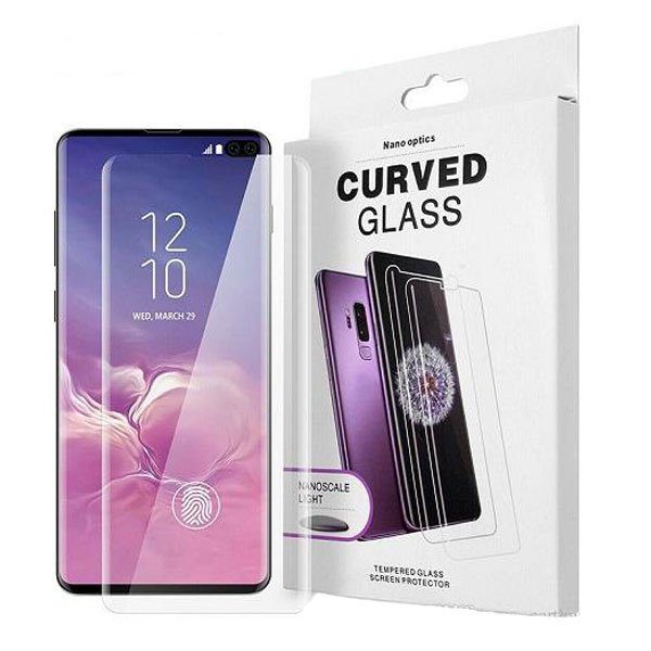گلس فول چسب خمیده سامسونگ Samsung Galaxy S9 شفاف