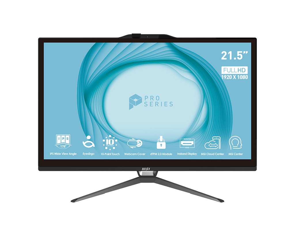 کامپیوتر همه کاره 21.5 اینچ ام اس آی مدل PRO 22X 12M-i5 8GB 500GB UHD 730